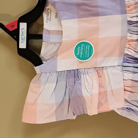 Carter's Child of Mine Baby Girl Dress, 2-Piece Set, 18 months - Picture 6 of 15